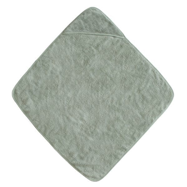 Organic Cotton Baby Hooded Towel (Moss) Mushie Lil Tulips