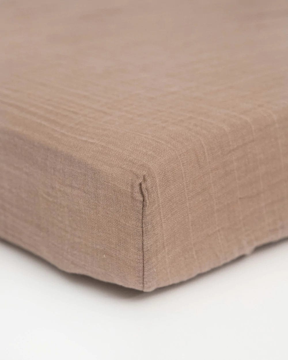 Organic Cotton Muslin Crib Sheet - DriftWood Little Unicorn Lil Tulips