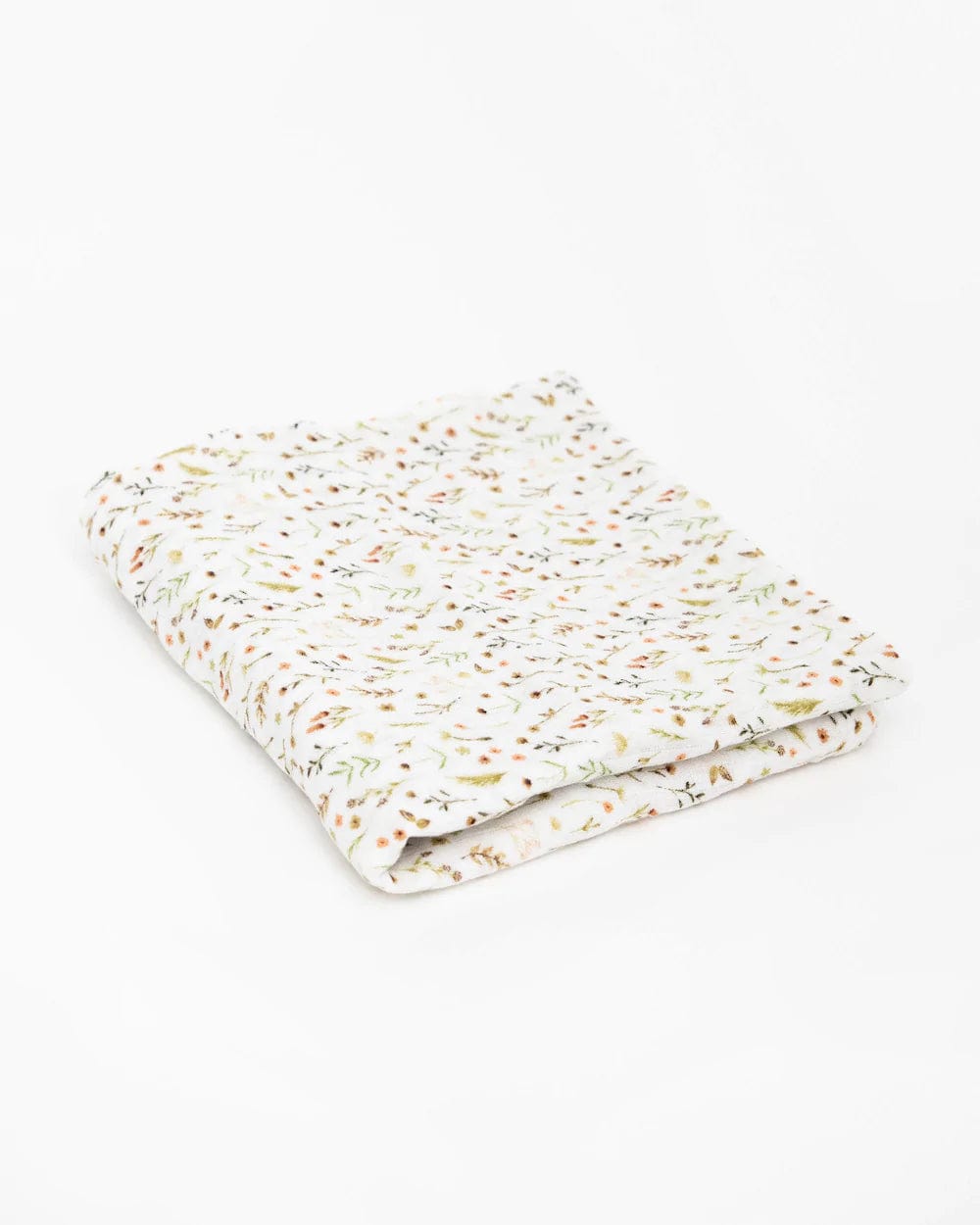 Organic Cotton Muslin Swaddle Blanket - Floral  Field Little Unicorn Lil Tulips