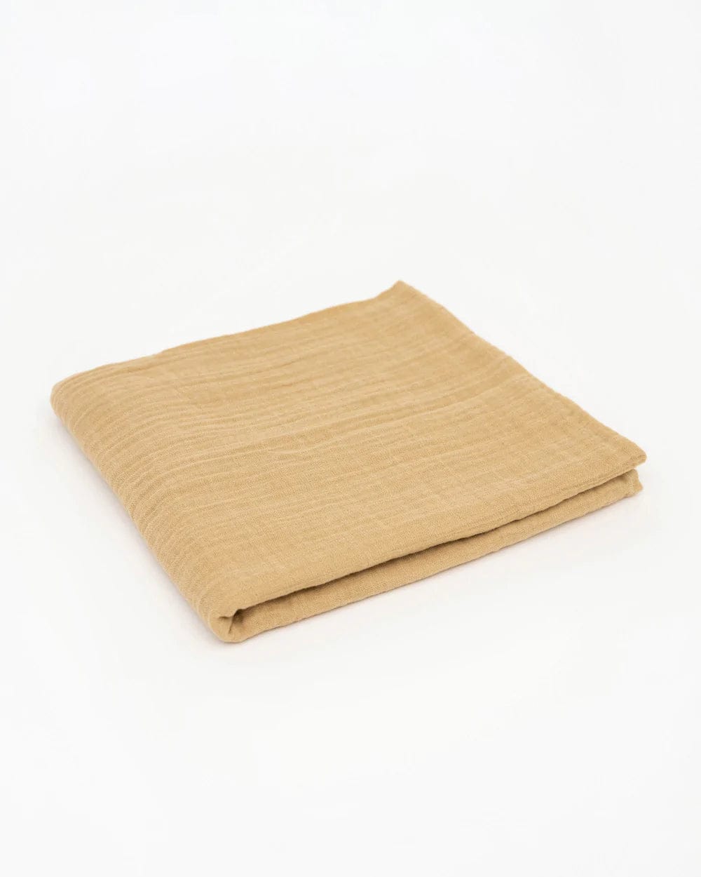 Organic Cotton Muslin Swaddle Blanket - Wheat Little Unicorn Lil Tulips