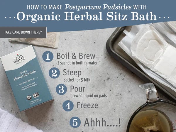 Organic Herbal Sitz Bath Earth Mama Angel Baby Earth Mama Angel Baby Lil Tulips