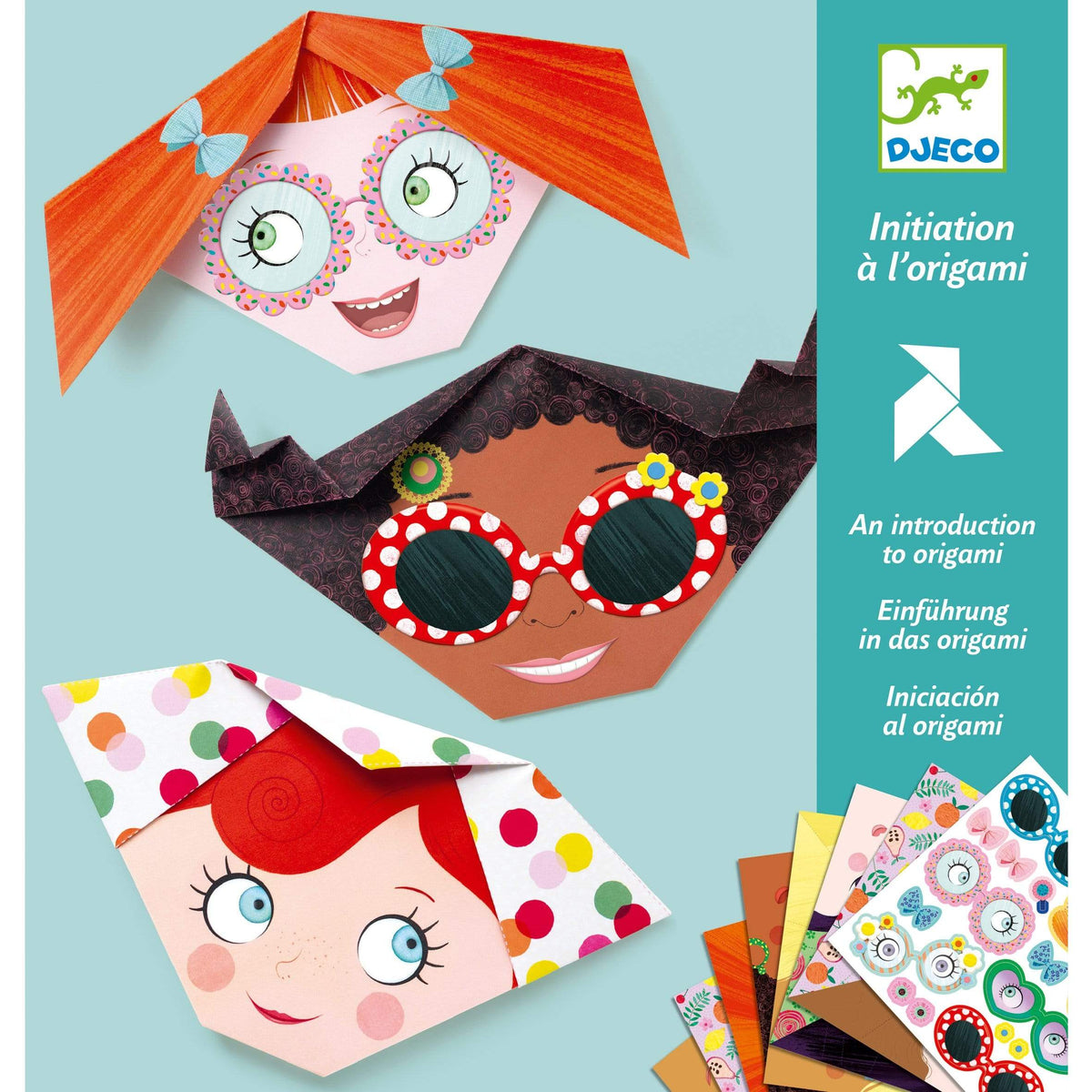 Origami Pretty Faces Djeco Lil Tulips