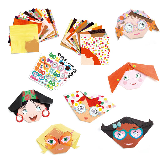 Origami Pretty Faces Djeco Lil Tulips