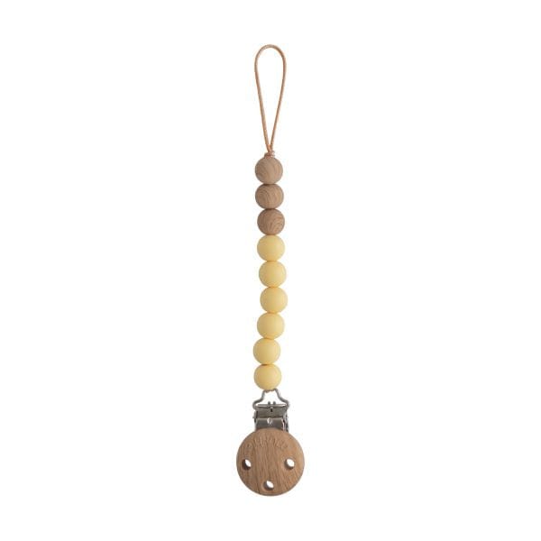 Pacifier Clip | Eva (Muted Yellow) Mushie Lil Tulips