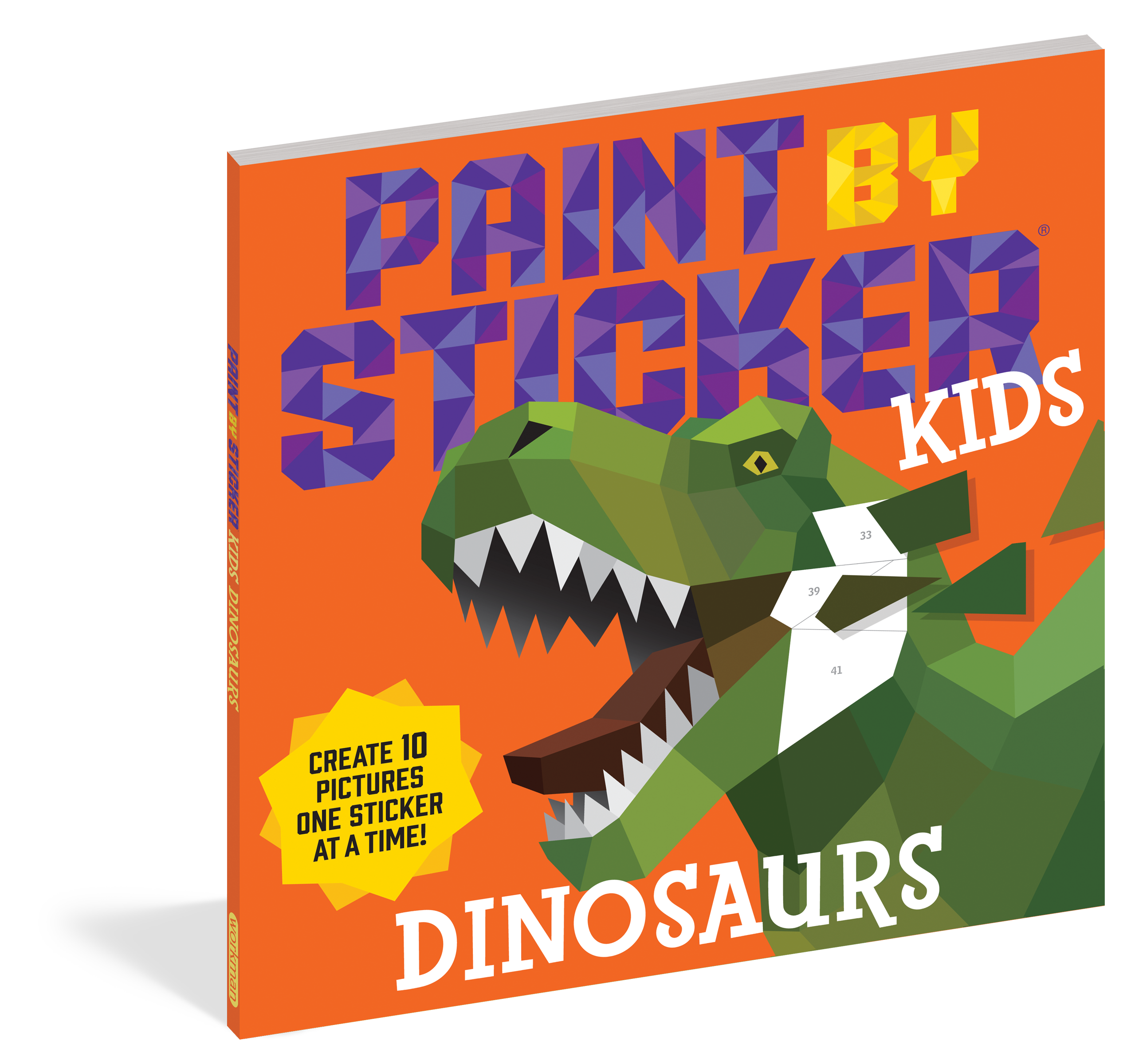 Paint by Sticker Kids: Dinosaurs Paint by Sticker Lil Tulips