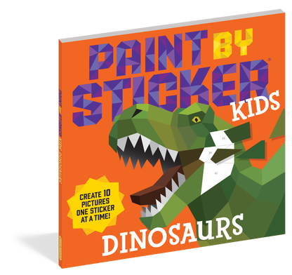 Paint by Sticker Kids: Dinosaurs Paint by Sticker Lil Tulips