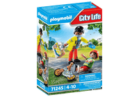 Paramedic with Patient 71245 Playmobil Toys Lil Tulips