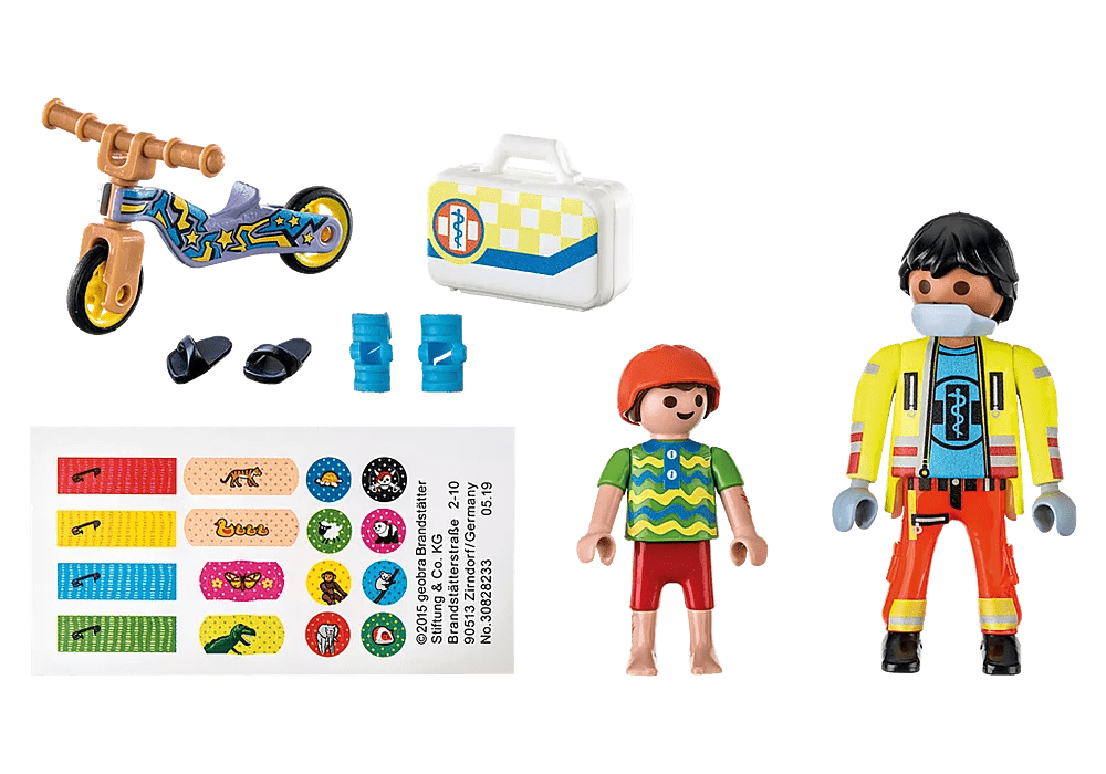 Paramedic with Patient 71245 Playmobil Toys Lil Tulips