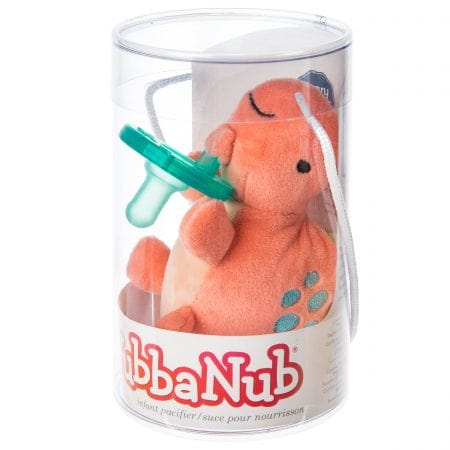 Pebblesaurus Pacifier wubbanub Lil Tulips