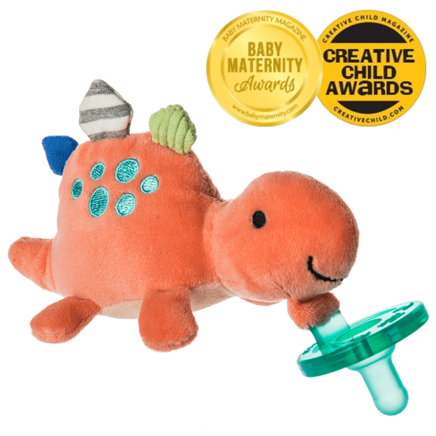 Pebblesaurus Pacifier wubbanub Lil Tulips