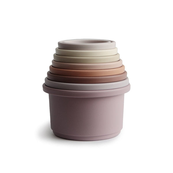 Petal Stacking Cups Toy Mushie Lil Tulips