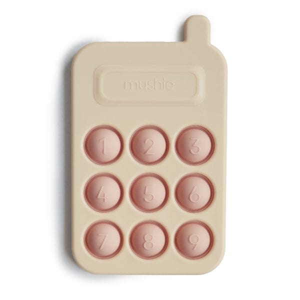 Phone Press Toy (Blush) Mushie Lil Tulips