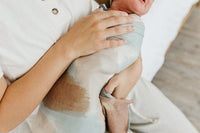 Picasso Knit Swaddle Blanket Copper Pearl Lil Tulips