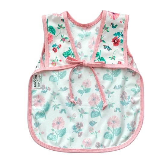 Pink Floral Caterpillar Bapron BapronBaby Bibs Lil Tulips