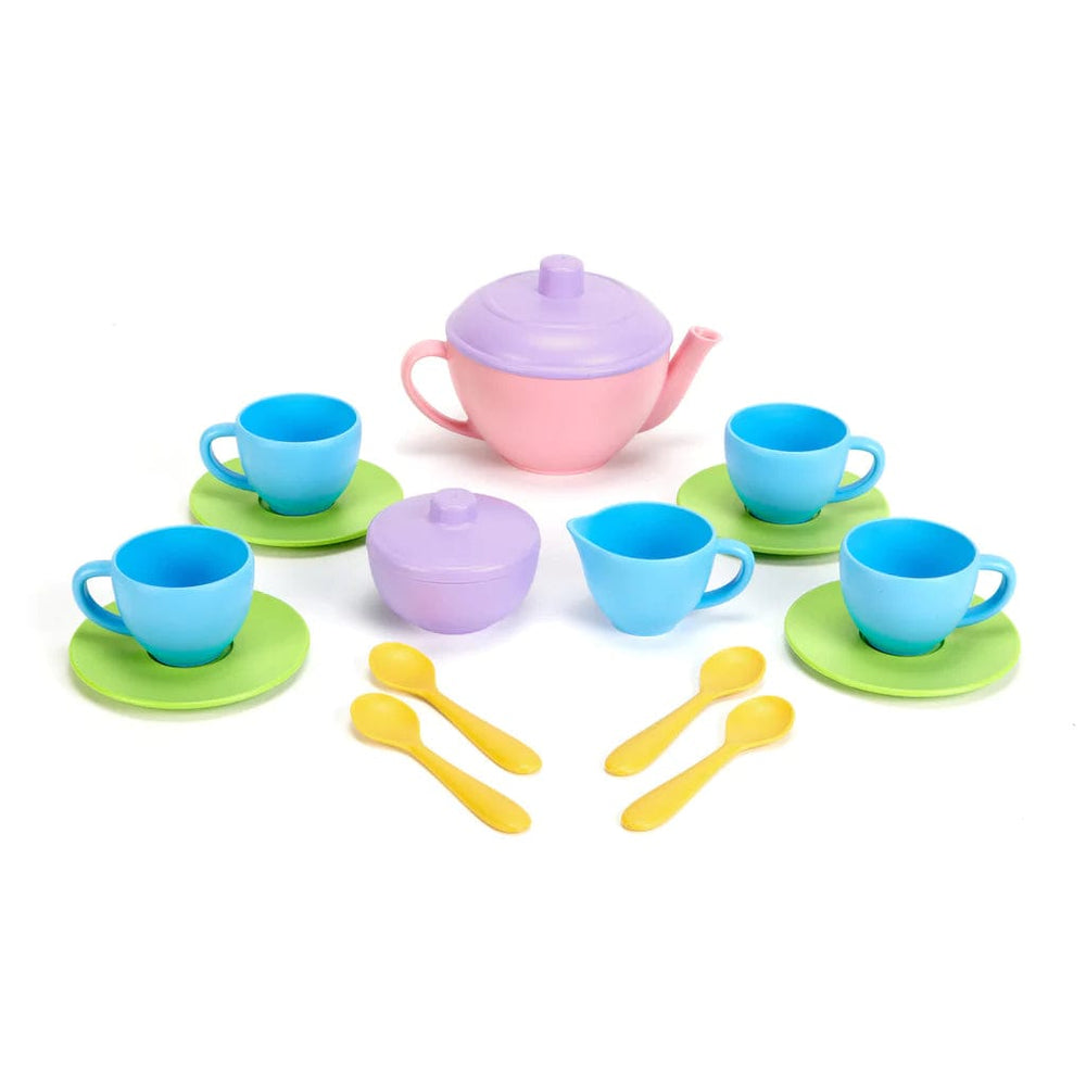 Pink Tea Set Green Toys Lil Tulips