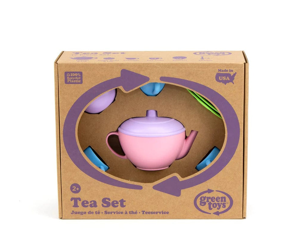 Pink Tea Set Green Toys Lil Tulips