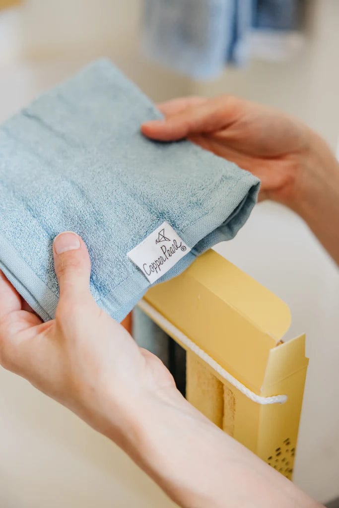 Piper Washcloths (6-Pack) Copper Pearl Lil Tulips