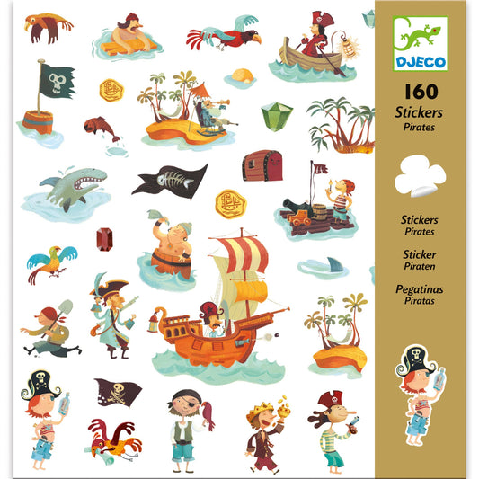Pirates Stickers Djeco Lil Tulips