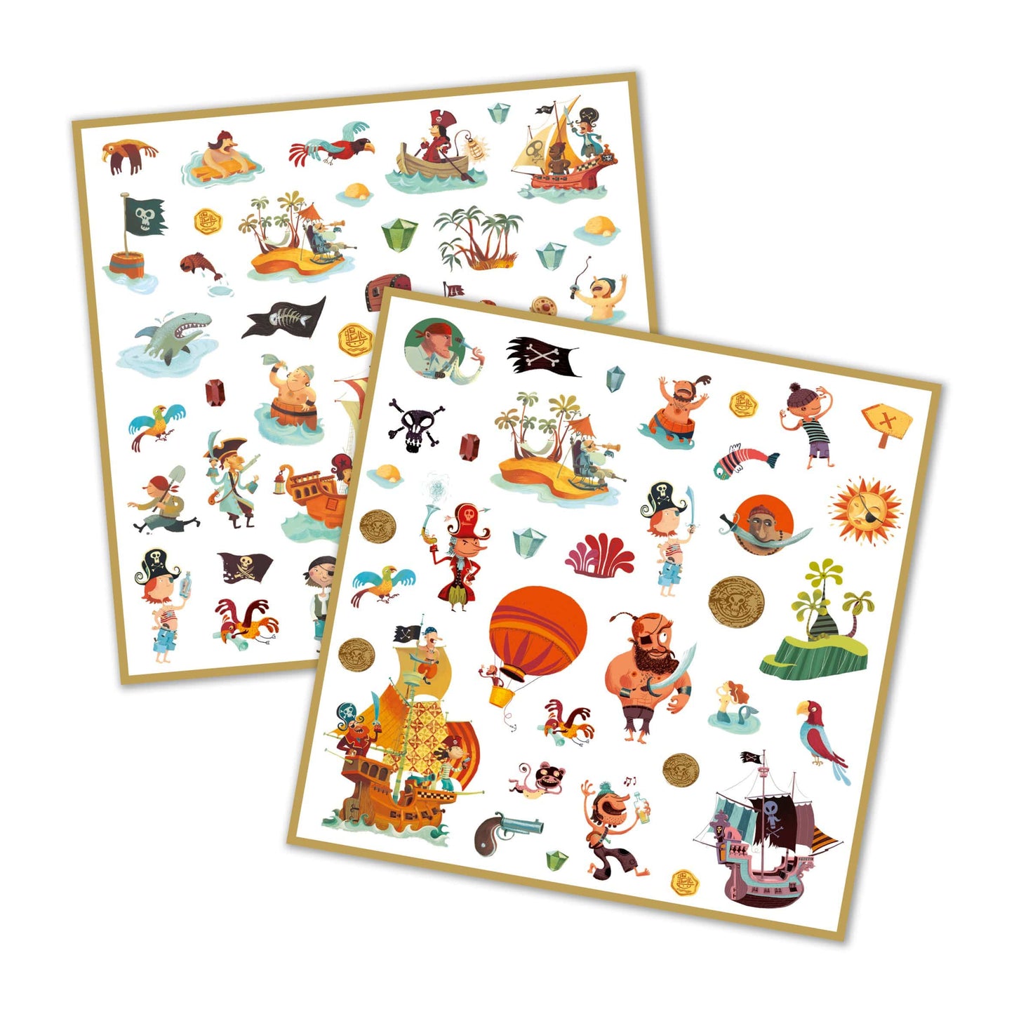 Pirates Stickers Djeco Lil Tulips