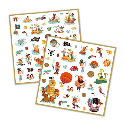 Pirates Stickers Djeco Lil Tulips