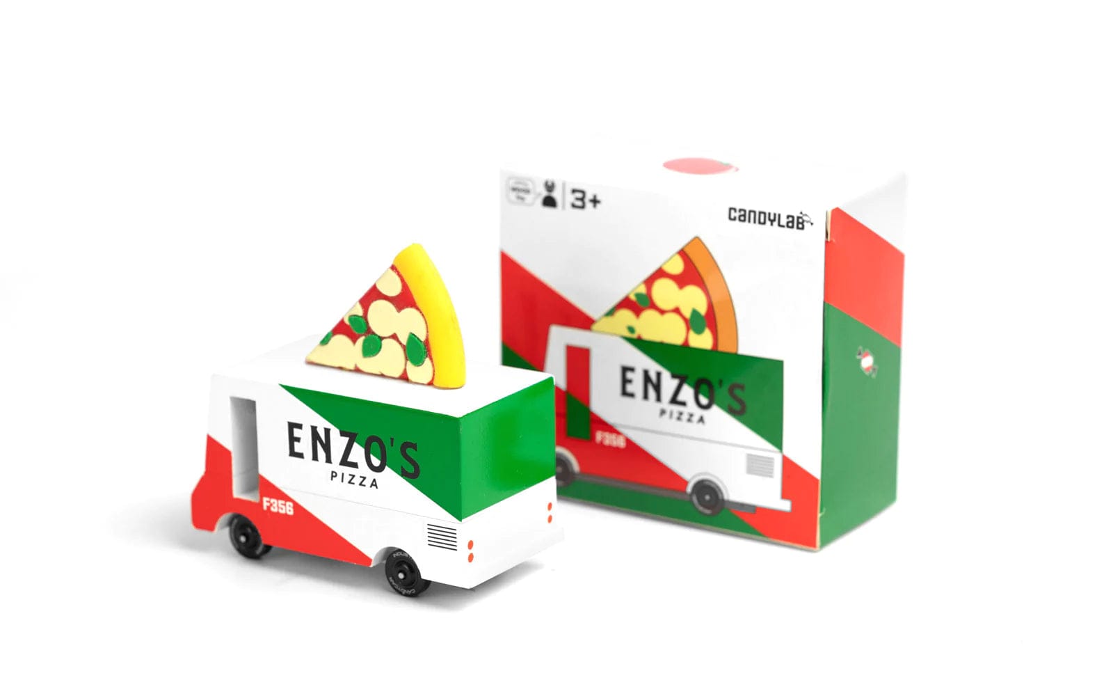 Pizza Van CandyLab Toy Cars Lil Tulips
