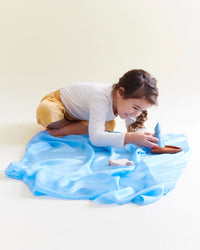 Playsilk - Sky Blue Sarah's Silks Lil Tulips