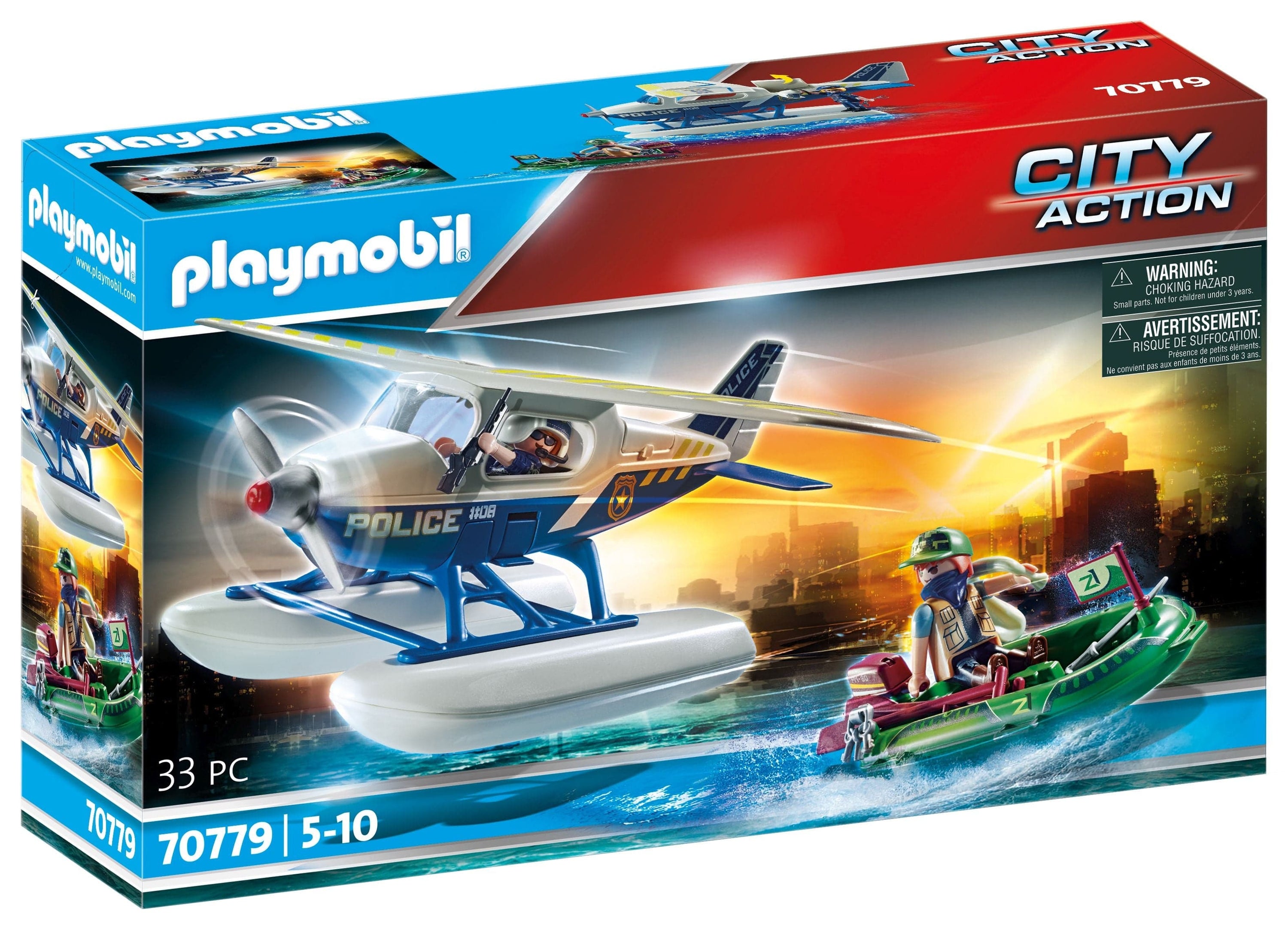 Police Seaplane Playmobil Toys Lil Tulips