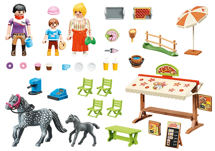 Pony Café 70519 Playmobil Lil Tulips