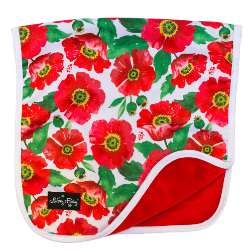Poppies Limited Edition Changing Mat Lalabye Baby Lil Tulips