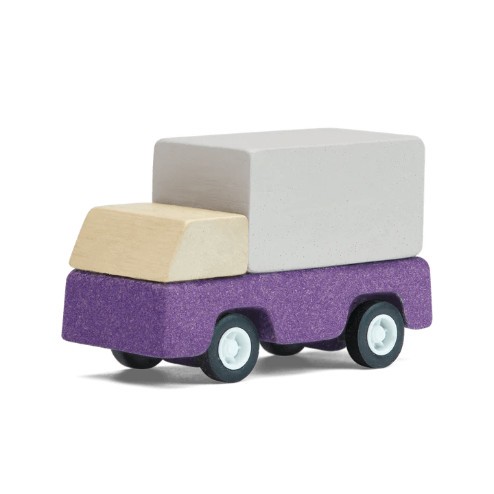 Purple Delivery Truck Plan Toys Lil Tulips