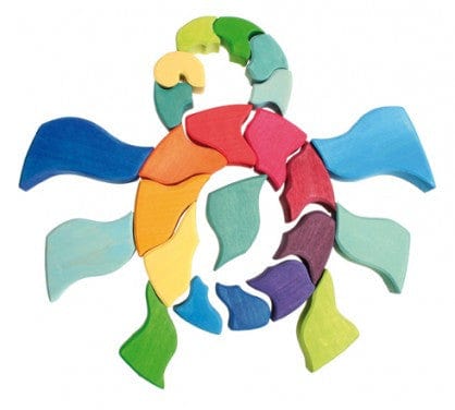 Puzzle Ammonite Snail Grimm's Lil Tulips