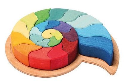 Puzzle Ammonite Snail Grimm's Lil Tulips