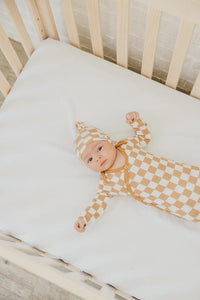 Rad Newborn Knotted Gown Copper Pearl Lil Tulips