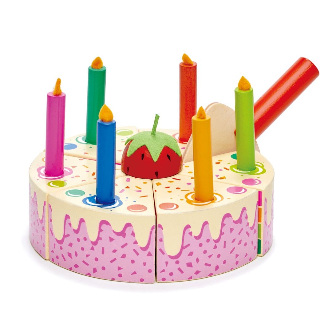 Rainbow Birthday Cake Tender Leaf Lil Tulips