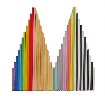 Rainbow Building Boards Grimm's Lil Tulips