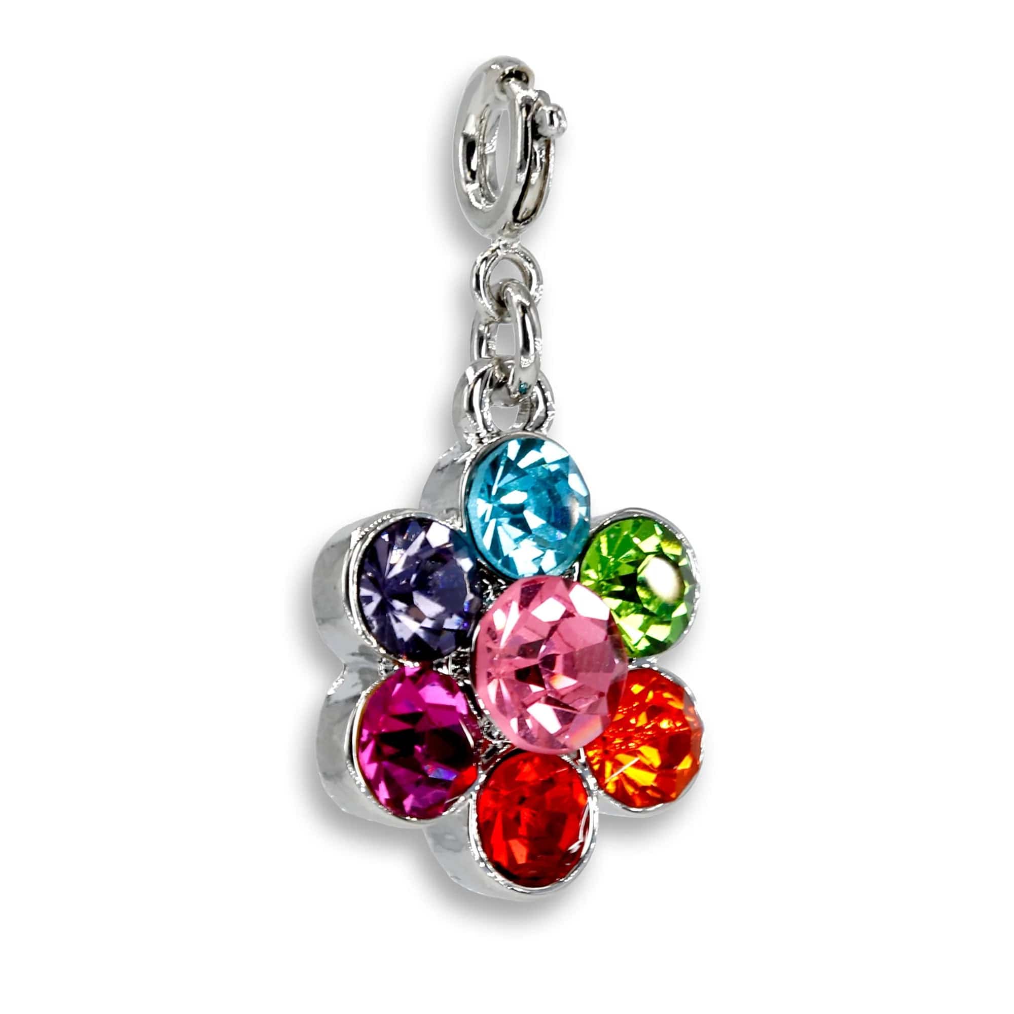 Rainbow Daisy Charm Charm It! Bracelets Lil Tulips