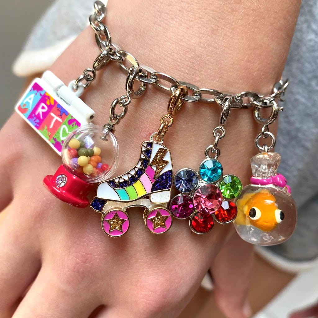 Rainbow Daisy Charm Charm It! Bracelets Lil Tulips