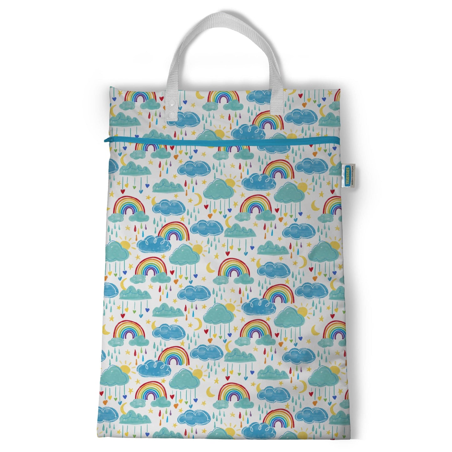 Rainbow Hanging Wet Bag Thirsties Lil Tulips