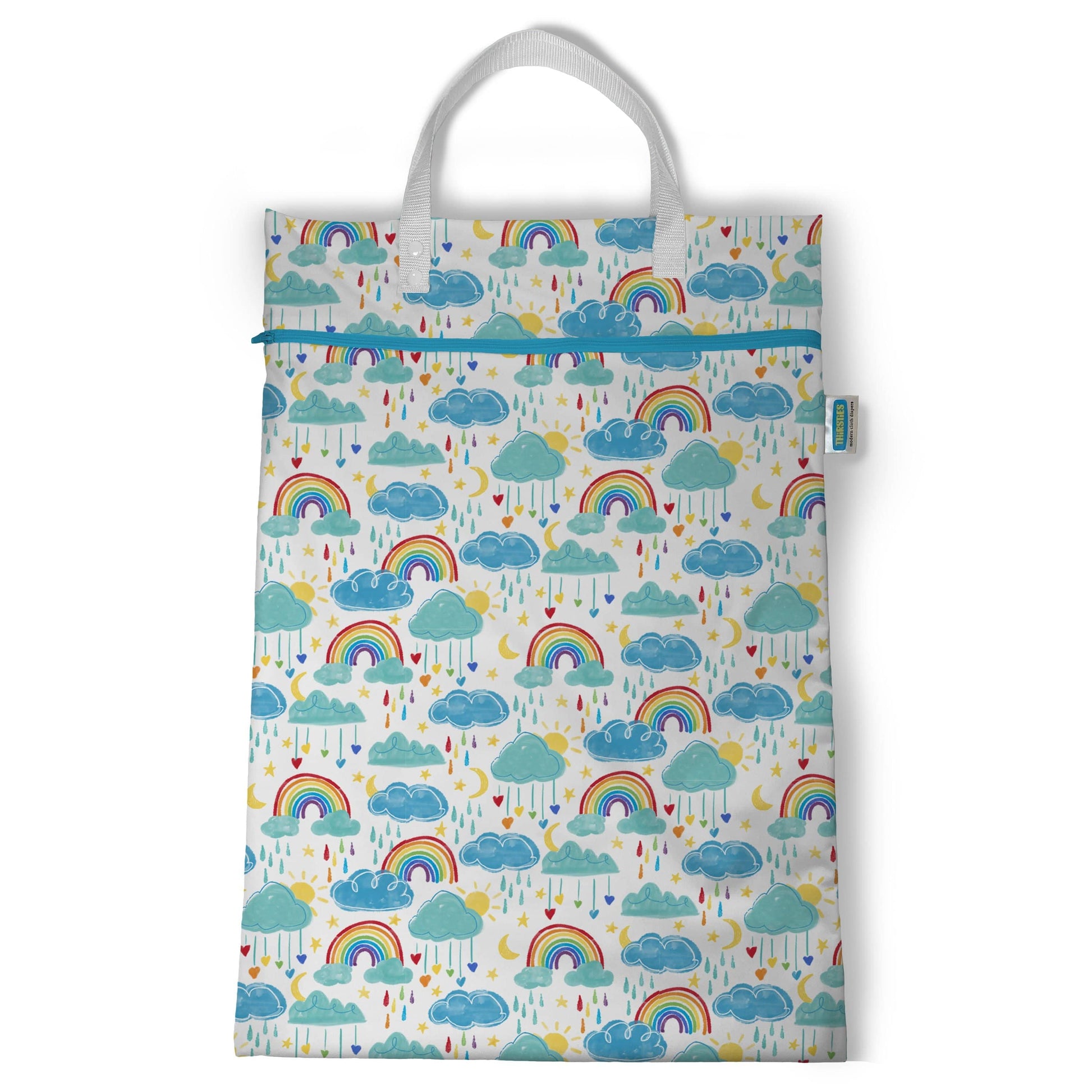 Rainbow Hanging Wet Bag Thirsties Lil Tulips