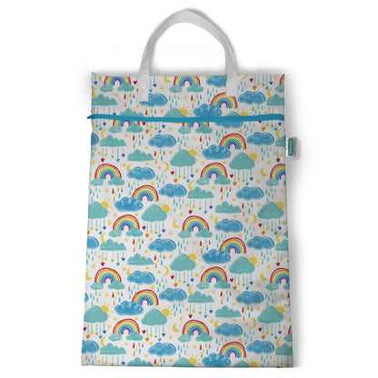 Rainbow Hanging Wet Bag Thirsties Lil Tulips