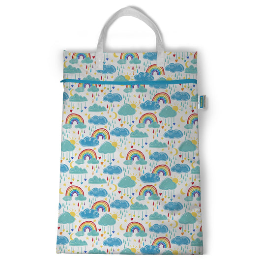 Rainbow Hanging Wet Bag Thirsties Lil Tulips