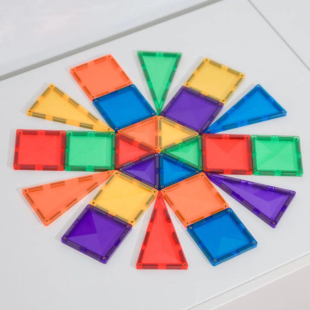 Rainbow Mini Pack 24 pc Connetix Lil Tulips