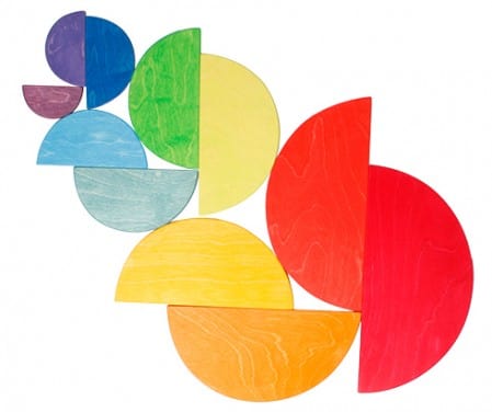 Rainbow Semi Circles Grimm's Lil Tulips