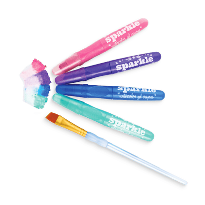 Rainbow Sparkle Metallic Gel Crayons OOLY Lil Tulips