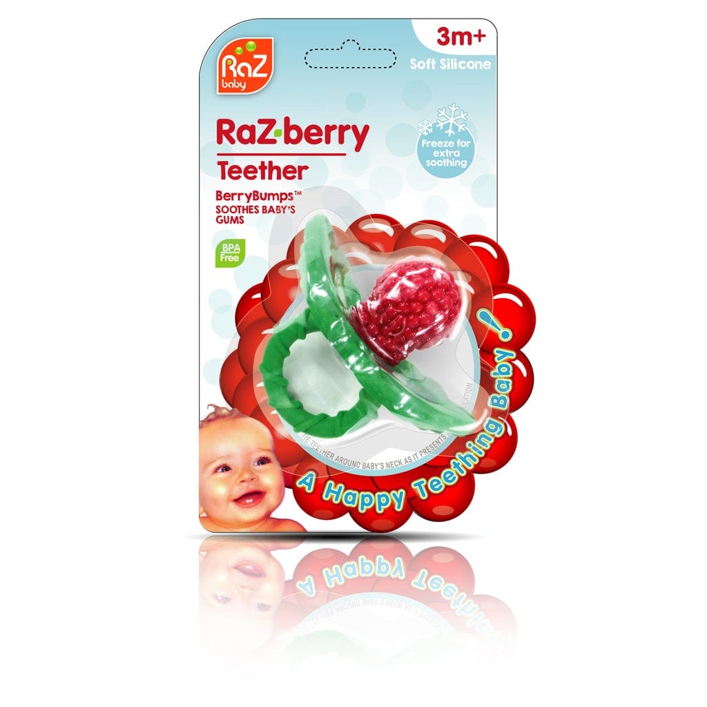 RaZberry Silicone Teether - Red RazBaby RazBaby Lil Tulips