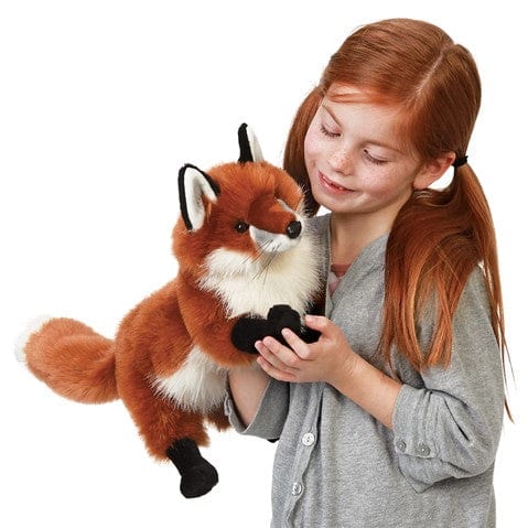 Red Fox Puppet Folkmanis Puppets Lil Tulips