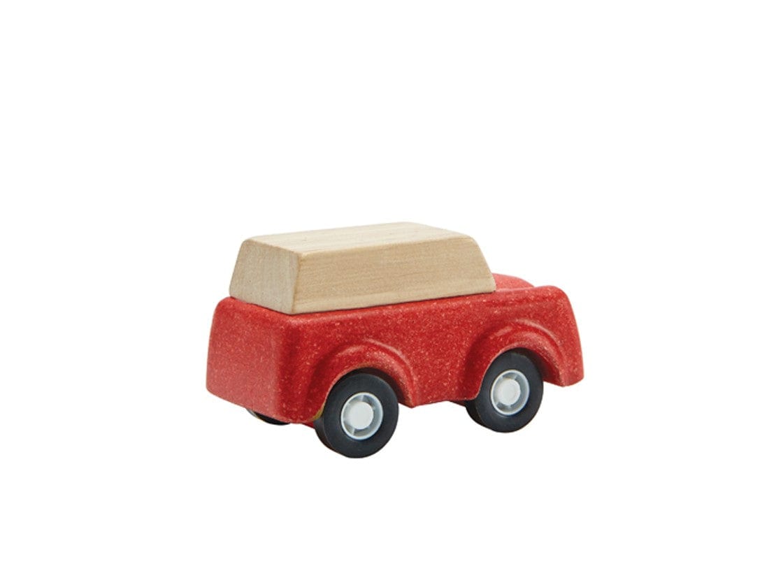 Red SUV Plan Toys Lil Tulips