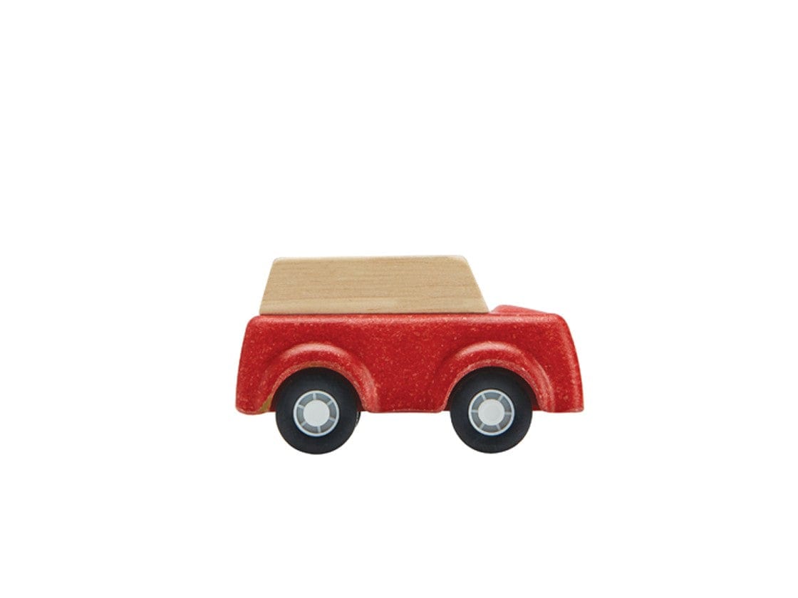 Red SUV Plan Toys Lil Tulips