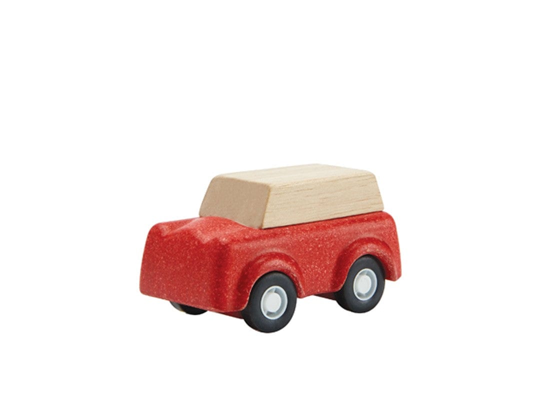 Red SUV Plan Toys Lil Tulips