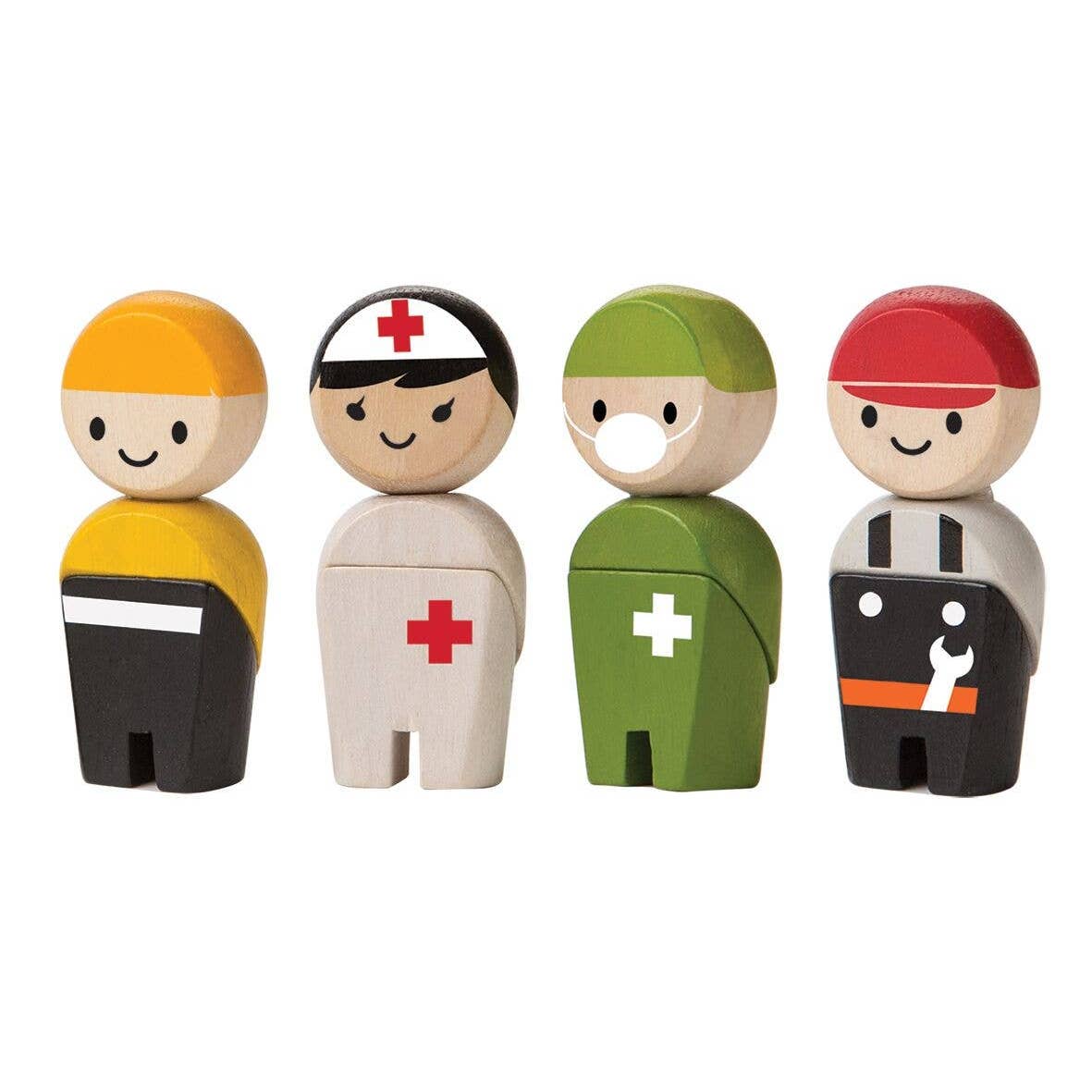 Rescue Crew Plan Toys Lil Tulips